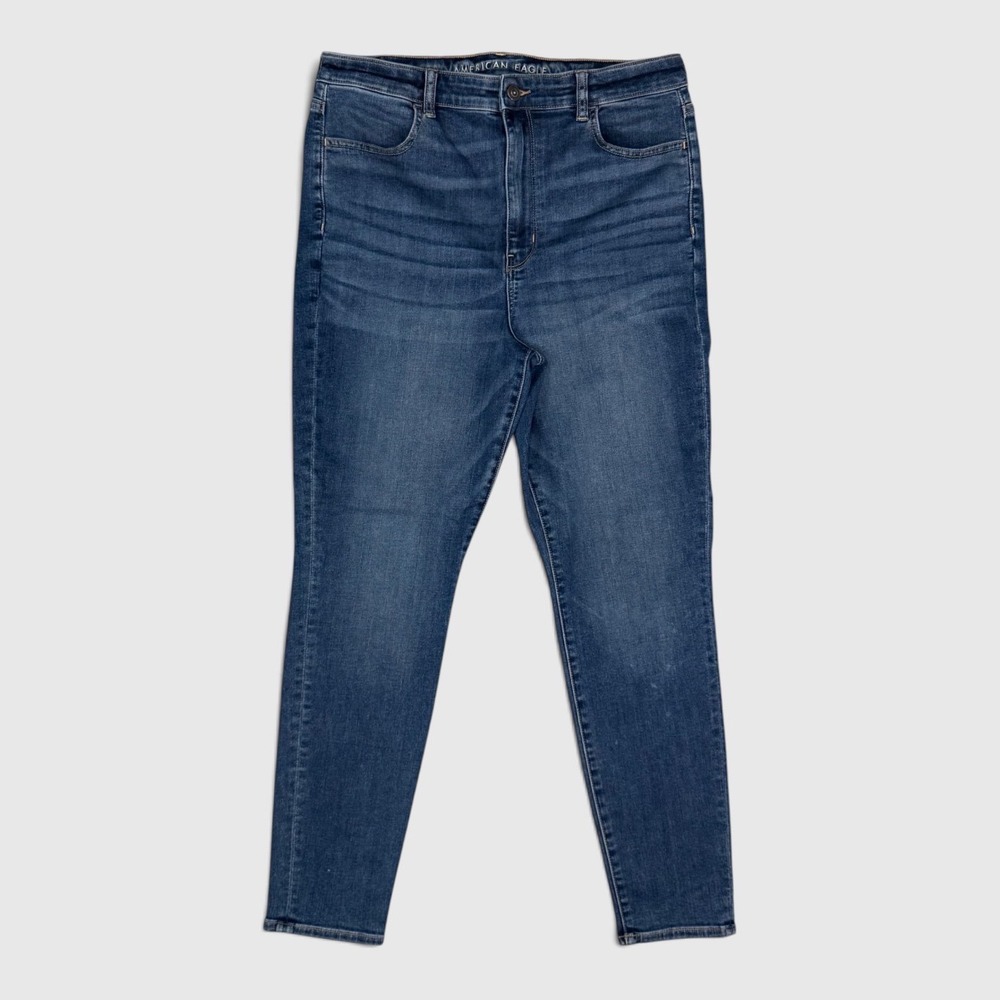 American Eagle Skinny Jeans - Women's - 16 - Dark Blue